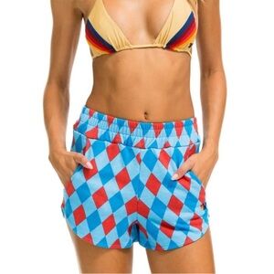 Aviator Nation Diamond Repeat Lounger Shorts